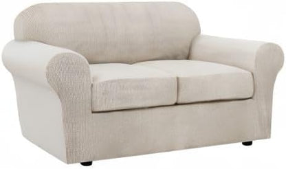 H.VERSAILTEX 3 Piece Stretch Sofa Covers - Image 10