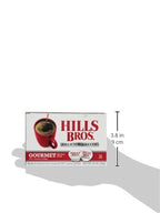 Hills Bros Single Serve Coffee Pods,Gourmet, Medium Roast, 12 Count-Keurig Compatible, Roasted Arabica Coffee, Smooth, Balanced Coffee, Subtle Chocolate Flavor
