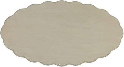 Acme Fordon Oval Coffee Table in Antique White - Image 6
