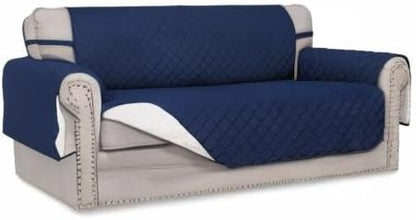 Easy-Going Reversible Couch Cover, 2 Cushion Sofa, Water Resistant Mat - Image 7