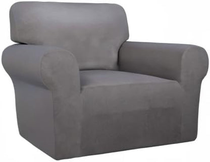 PureFit Stretch Chair Covers Fleece Couch Covers - Image 8