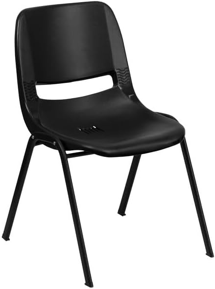 Flash Furniture HERCULES Series 440 lb. Capacity Kid's Black Ergonomic Shell - Image 7