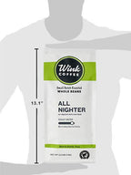 Wink Coffee Super Crema Espresso - 100% Arabica Whole Bean Coffee - Large 2.2 Pound Bag - Colombian Single Origin - Rich, Smooth, Full Bodied and Complex, Sustainable Sourcing