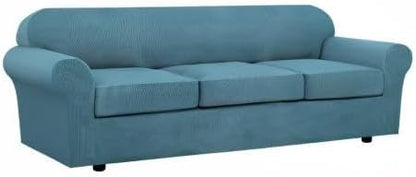 H.VERSAILTEX 4 Piece Stretch Sofa Covers - Image 9