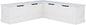 Riverbay Furniture Backless Wood Corner Kitchen Breakfast Nook Bench, by Unknown