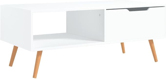 vidaXL Scandinavian Style Coffee Table - Image 4