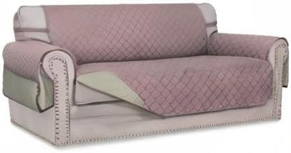 Easy-Going Reversible Couch Cover, 2 Cushion Sofa, Water Resistant Mat - Image 7