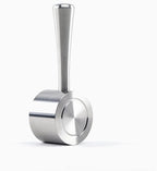 Crema Coffee Products Replacement Steam Lever for Breville Espresso Machines | Ergonomic Stainless Steel Design | Compatible with Barista Express, Infuser, Barista Pro | Easy Grip | Silver Finish