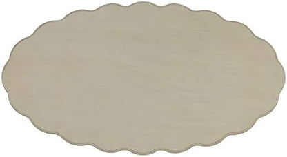 Acme Fordon Oval Coffee Table in Antique White - Image 8