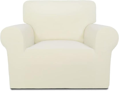 PureFit Super Stretch Chair Covers Fleece Couch Covers by PureFit
