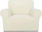 PureFit Super Stretch Chair Covers Fleece Couch Covers by PureFit