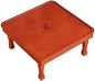 Folding Square Tea Coffee Table, Household Kang Table, Low Wooden Table by Unknown
