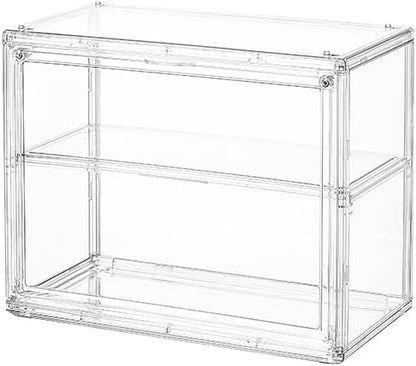 BOHOIDEE 2 Tiers Clear Display Case by BOHOIDEE-CreativeDisplay