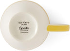 Spode Kit Kemp 17oz Calypso Mug | Vibrant Yellow | Porcelain | Dishwasher and Microwave Safe | For Coffee and Tea | Fabulous Gift | Home or Office Use