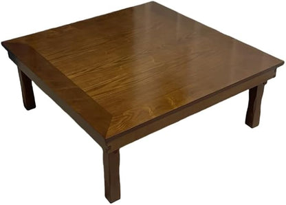 DAMEDAI Square 80X80cm Korean Floor Table Folding Legs Luxury Antique Home by Unknown