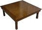 DAMEDAI Square 80X80cm Korean Floor Table Folding Legs Luxury Antique Home by Unknown