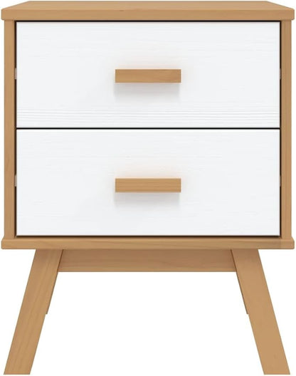 Scandinavian Style Bedside Cabinet - Image 7