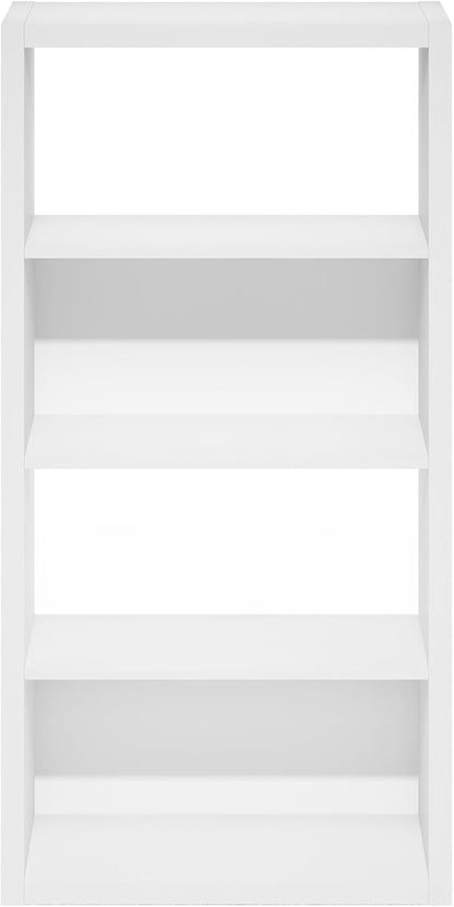 Furinno Viola Book Shelf, 4-Tier Bookshelf, Extra Thick Frame Bookcase - Image 6
