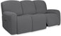 PureFit Super Stretch 3 Seats Recliner Sofa Couch Cover by PureFit