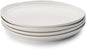 Portmeirion Sophie Conran White Coupe Dinner Plate Set of 4-10.5 Inch Porcelain Plates, Durable Dinnerware, Microwave Dishwasher Freezer & Oven Safe Tableware for Kitchen & Casual Dining