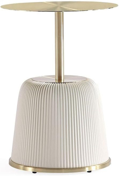 Manhattan Comfort Anderson Modern 15.75" Round End Tables 1.0 - Image 7