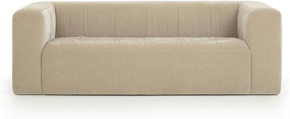 Pemberly Row Contemporary Upholstered Sofa, Upcycled Chenille, Sustainable - Image 6