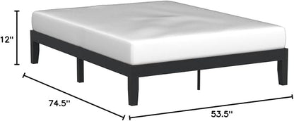 Mellow Naturalista Classic 12 Inch Solid Wood Platform Bed - Image 2