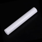 HARFINGTON Acrylic Clay Roller 6 Inch x 1 Inch Solid Non-Stick Plastic Round Tube Roller Polymer Clay Rod Fondant Rolling Pin for Shaping, Sculpting, Modeling DIY Crafts, White