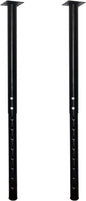QLLY 24-40 inch Adjustable Metal Table Legs, Heavy Duty DIY Desk Legs by QLLY