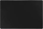 Extra Large Mulitpurpose Silicone Placemat,Countertop Protector, Kitchen Counter Mat, Table Mat, Heat Resistant, Washable, Non Slip (39.4 x 23.6 inch, Black-1pcs)