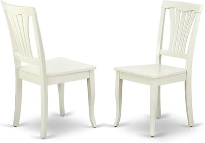 East West Furniture AVC-LWH-W Avon Dining Chairs by EastWestFurniture