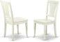 East West Furniture AVC-LWH-W Avon Dining Chairs by EastWestFurniture