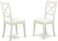 East West Furniture BOC-WHI-LC Boston Dinette Chairs by EastWestFurniture