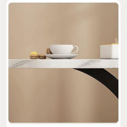 GUERNSEY End Table Nordic-Style Light Luxury Side Table Minimalist Bedside - Image 5