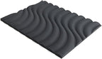 mostsom Fondant Silicone Mold for Cake Decoration Cake Border Downsand Pattern Impression Mat Fondant Embossing Stencil for DIY Cookies, Cupcakes, Chocolate, Flexible (F_Downsand)