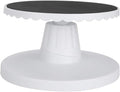 Topyond Cake Turntable for Decorating, 9.1in Adjustable Cake Spinner Stand, Nonslip Cake Turn Table, Rotating Cake Stand for Baking Cake Decorating Supplies