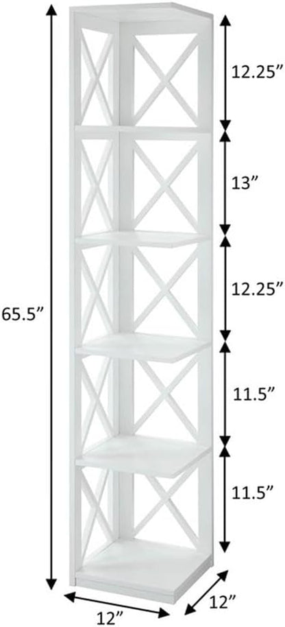 Convenience Concepts Oxford Corner Bookcase 12" - Image 3