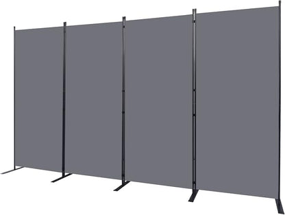 Room Divider 6FT Portable Room Dividers and Folding Privacy Screens, 4 Panel - Image 7