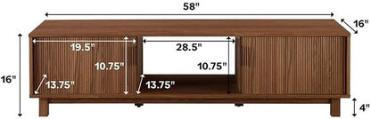 Walker Edison Arundo Fluted TV Stand - Image 8
