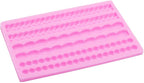 3D Pearl Knit Rope Silicone Mold Fondant Mould Cake Border Decorating Molds Gumpaste Kitchen DIY Baking Decorating Cake Tools Hot