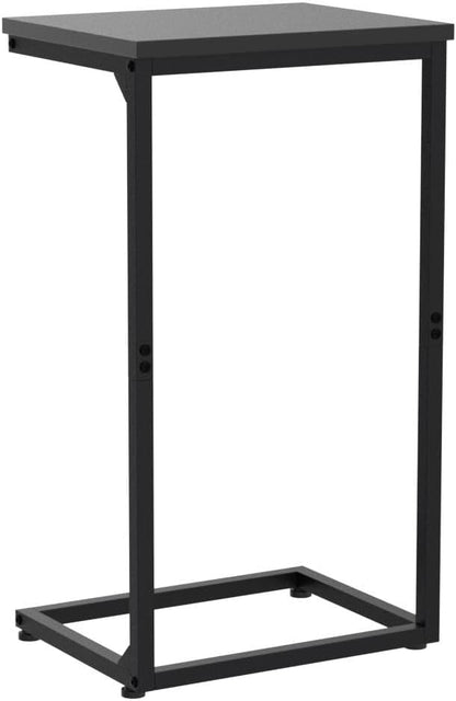 AMHANCIBLE C Shaped End Tables Set of 2, Couch Side Tables that Slide Under Sofa - Image 4