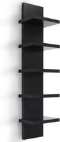 Homaterial 5 Tier Shelvesl, Vertical Column Wall Decor Mount Floating Shelves by Homaterial