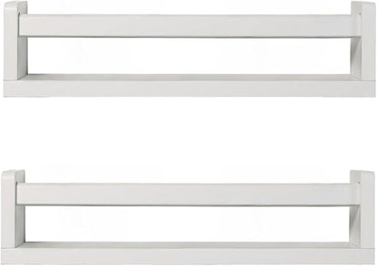JORIKCHUO Nursery Book Shelves, Kitchen Spice Rack, or Rustic Wall Mounted by JORIKCHUO