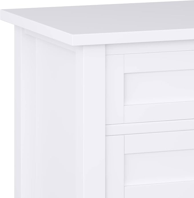 SIMPLIHOME Warm Shaker Solid Wood 24 inch Wide Transitional-Style Bedside - Image 7