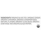 Tea Forte Bombay Chai Premium Organic Loose Leaf Caffeinated Black Tea Blend Canister, Makes 35-50 Cups