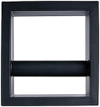 watchget Espresso Knock Box - Built-in Stainless Steel and Silicone Coffee Knock Box Chute, Detachable Rubber Rod, Square Bottomless Waste Bin for Coffee Grounds