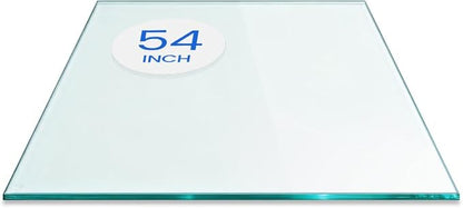 Dulles Glass 54 inch Square Glass Table Top by DullesGlass