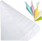 Disposable Piping Bags, Extra Durable Piping Bags, 100 Anti Burst Pastry Icing Bags -for Cream Frosting, Cake & Dessert - 12 inch - Thickening