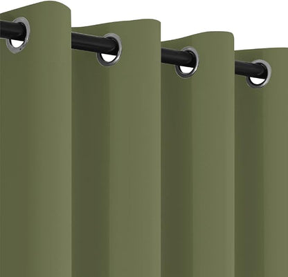 Yakamok Sage Room Darkening Window Curtains 52x36 Inch - Image 7