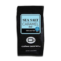 Sea Salt Caramel Flavored Coffee SWP Decaf, Specialty Arabica Coffee, Medium Roast, 12 ounce, Automatic Drip (Ground)